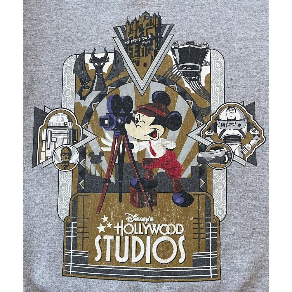 Disney Parks Hanes Women's Sweatshirt Hollywood Studios Small